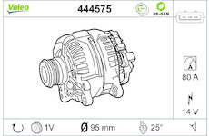 generátor VALEO 444575