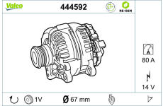 generátor VALEO 444592