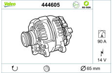 generátor VALEO 444605