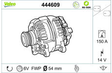 generátor VALEO 444609