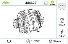 generátor VALEO 444622