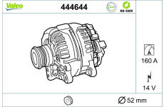 generátor VALEO 444644