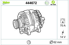 generátor VALEO 444672