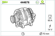 generátor VALEO 444676