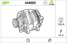 generátor VALEO 444685