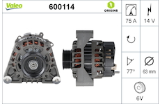 generátor VALEO 600114