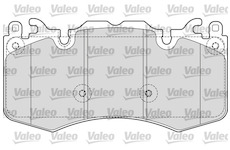 Sada brzdových destiček, kotoučová brzda VALEO 601656