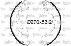 Sada brzdových čelistí VALEO 564220