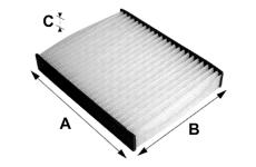Filtr, vzduch v interiéru VALEO 698694