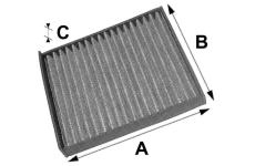 Filter vnútorného priestoru VALEO 698708