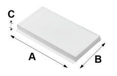 Filtr, vzduch v interiéru VALEO 698711