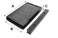 Filter vnútorného priestoru VALEO 698723