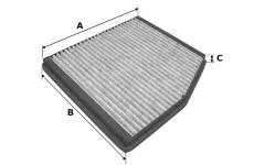 Filter vnútorného priestoru VALEO 698839