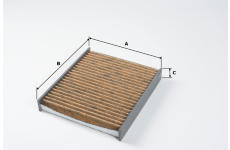 Filter vnútorného priestoru VALEO 701011