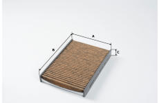 Filter vnútorného priestoru VALEO 701018