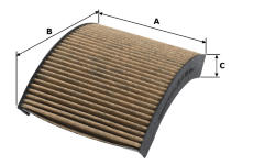 Filter vnútorného priestoru VALEO 701019