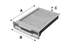 Filtr, vzduch v interiéru VALEO 715515