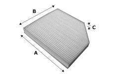 Filtr, vzduch v interiéru VALEO 715579