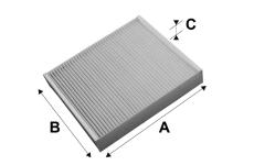 Filter vnútorného priestoru VALEO 715658