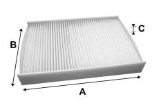 Filter vnútorného priestoru VALEO 715744