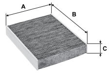 Filtr, vzduch v interiéru VALEO 715753