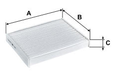 Filtr, vzduch v interiéru VALEO 715803