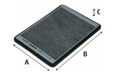 Filter vnútorného priestoru VALEO 715868