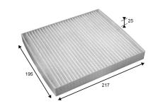 Filter vnútorného priestoru VALEO 715735