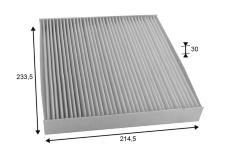 Filtr, vzduch v interiéru VALEO 715745