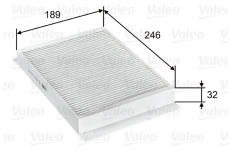 Filter vnútorného priestoru VALEO 715751