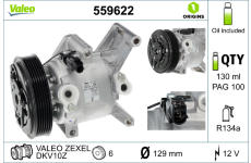Kompresor, klimatizace VALEO 559622