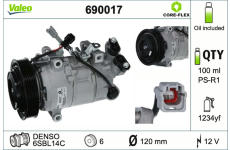 Kompresor, klimatizace VALEO 690017