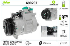 Kompresor, klimatizace VALEO 690207