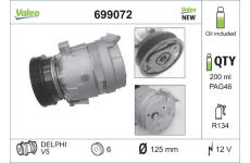 Kompresor, klimatizace VALEO 699072
