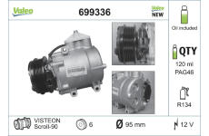 Kompresor, klimatizace VALEO 699336