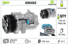 Kompresor, klimatizace VALEO 699405