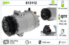 Kompresor, klimatizace VALEO 813112