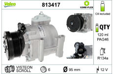 Kompresor, klimatizace VALEO 813417