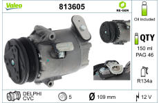 Kompresor, klimatizace VALEO 813605