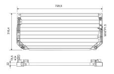 Kondenzátor, klimatizace VALEO 812697
