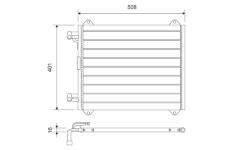 Kondenzátor, klimatizace VALEO 817570