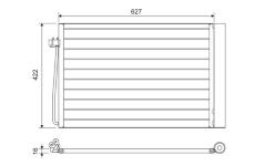 Kondenzátor, klimatizace VALEO 817850