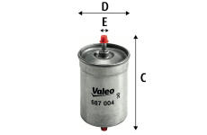 Palivový filtr VALEO 587004