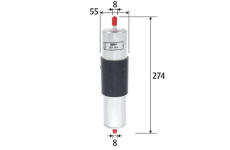 Palivový filtr VALEO 587064