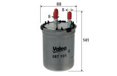 palivovy filtr VALEO 587101