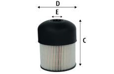 Palivový filtr VALEO 587102