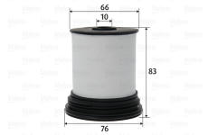 palivovy filtr VALEO 587106