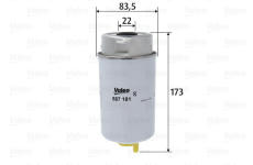 palivovy filtr VALEO 587181