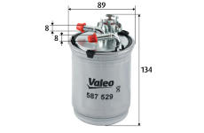 Palivový filtr VALEO 587529