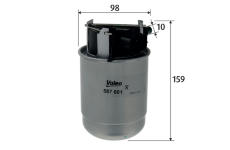 Palivový filtr VALEO 587601